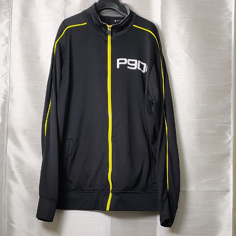 Beachbody P90‎ Black and Yellow Performance Jacket